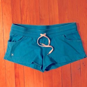 Blue Hurley short shorts size medium